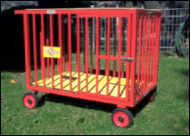 My favourite trolley that Solo won going Best Exhibit in Show at the Western Classic 2003 - donated by Pedigree.