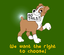 We want the right to choose!!!!!!!!!!!!! VOTE FOR TAIL DOCKING!!!