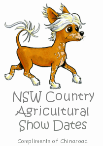 NSW Country Agricultural Shows Dates